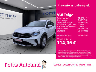 Volkswagen Taigo 1.0 TSI LIFE PDC KAMERA KLIMA SHZG