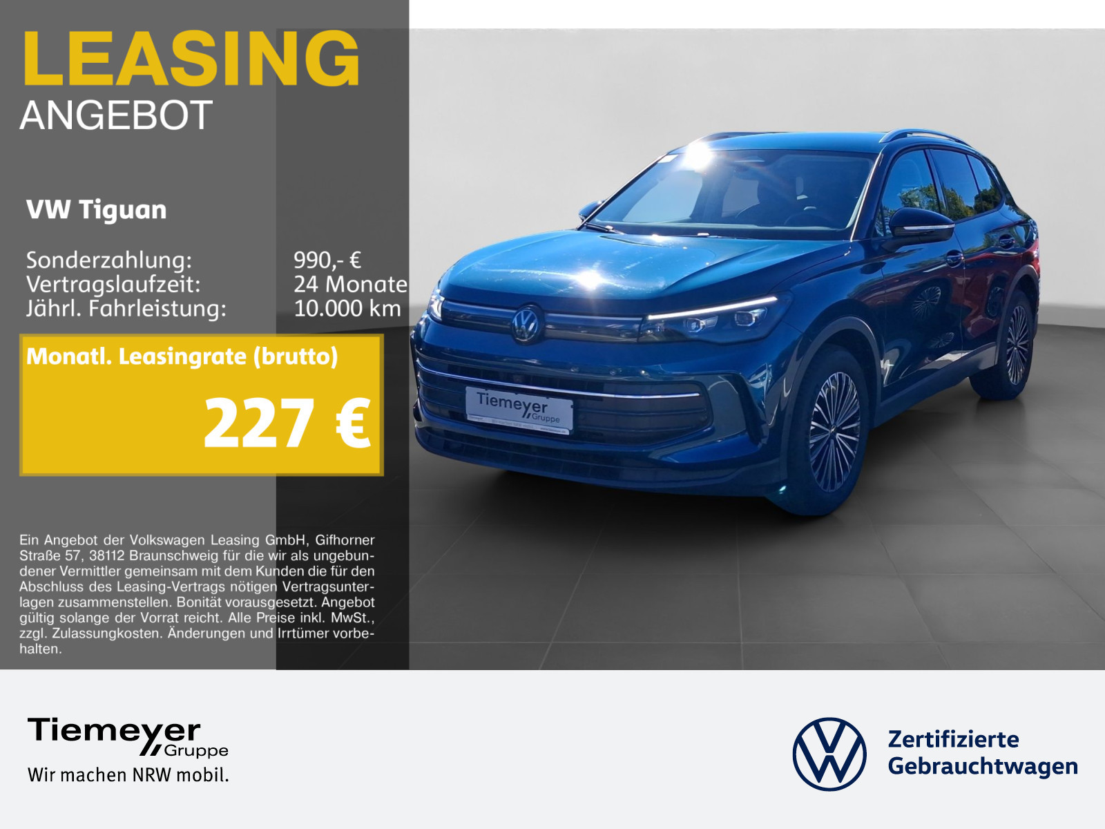 Volkswagen Tiguan 1.5 eTSI Volkswagen Tiguan 1.5 eTSI