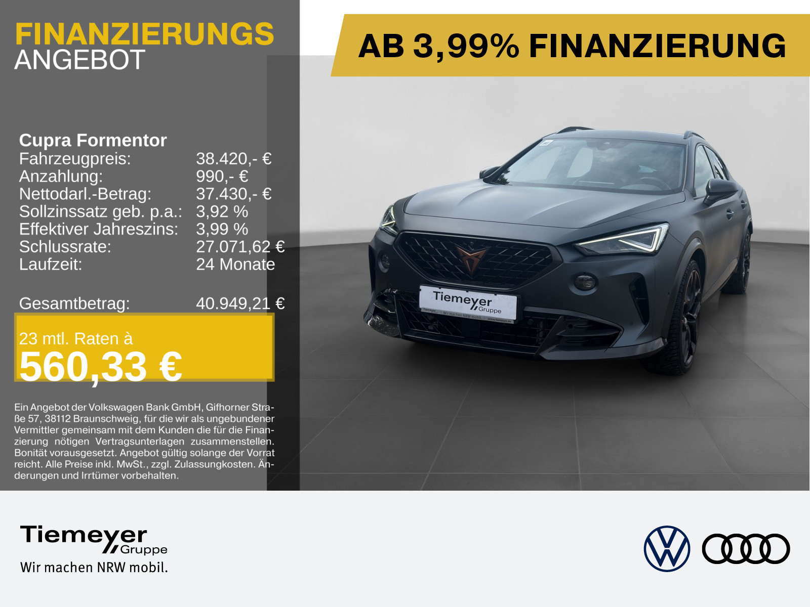 Cupra Formentor 2.5 TSI