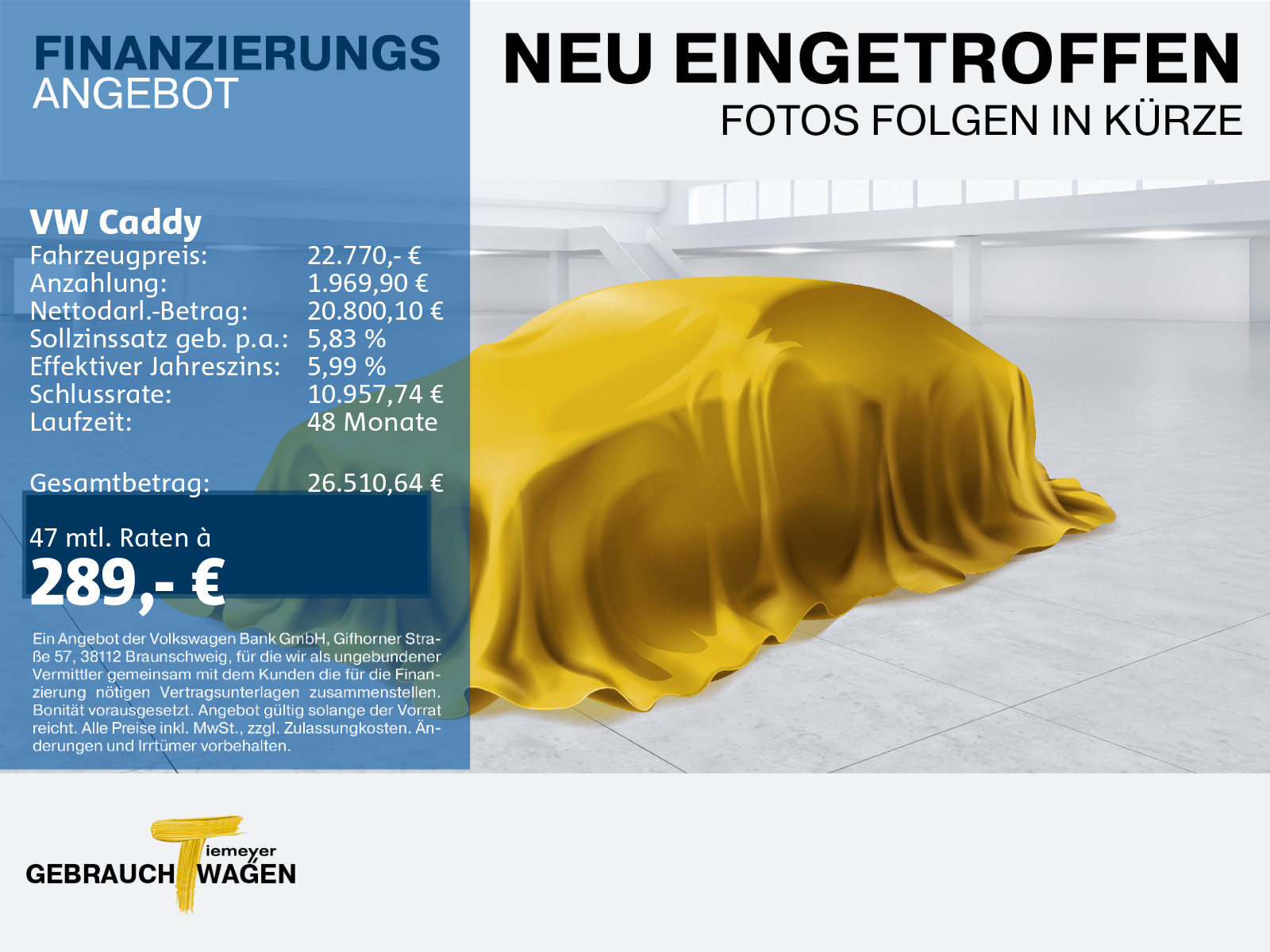 Volkswagen Caddy Kombi 2.0