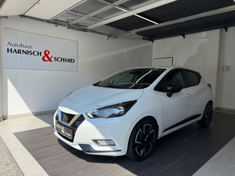 Automodell: Micra in der Farbe weiß