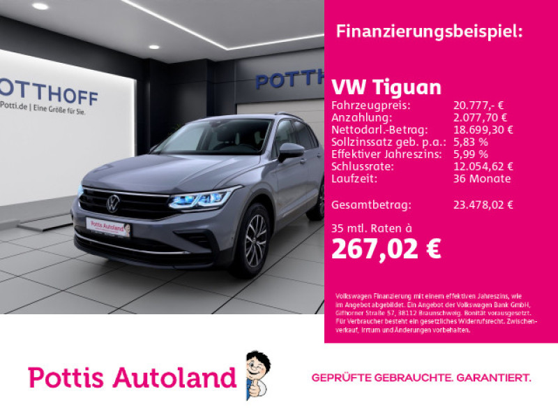 Bild 0: Volkswagen Tiguan 2.0 TDI DSG LIFE AHK MATRIX NAVI SITZHZG