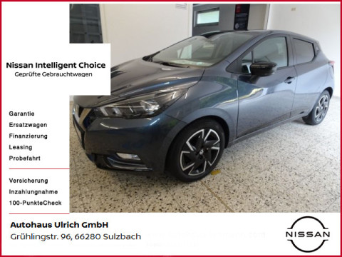 Automodell: Micra in der Farbe grau