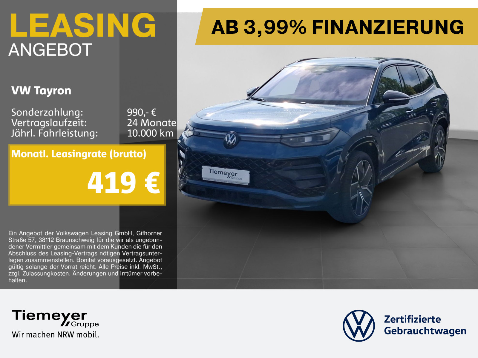 Volkswagen Tayron 1.5 eHybrid Volkswagen Tayron 1.5 eHybrid