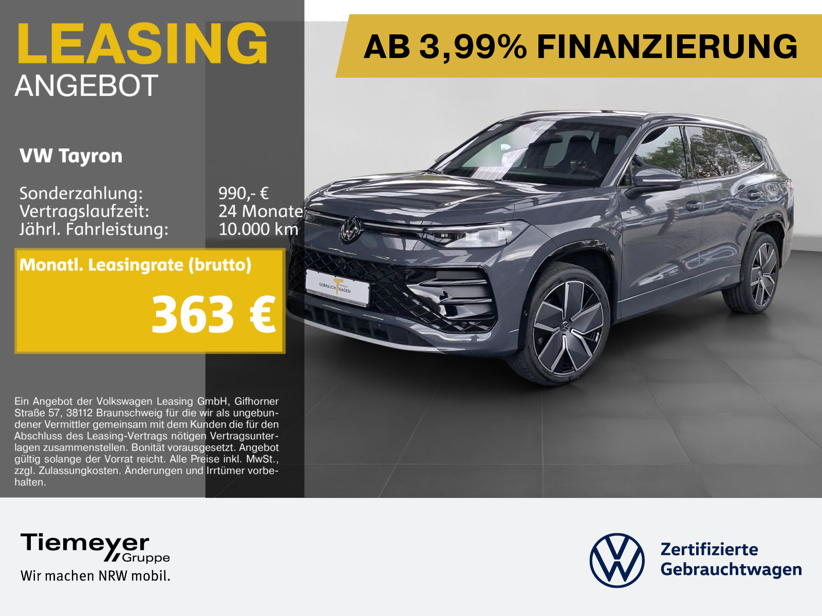 Volkswagen Tayron 2.0 TSI Volkswagen Tayron 2.0 TSI