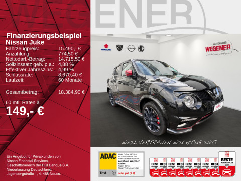 Ansicht 2 - Gebrauchtwagen Fahrzeug, Modell Juke der Marke Nissan von Verkäufer Autohaus Wegener Berlin GmbH - Filiale Britz