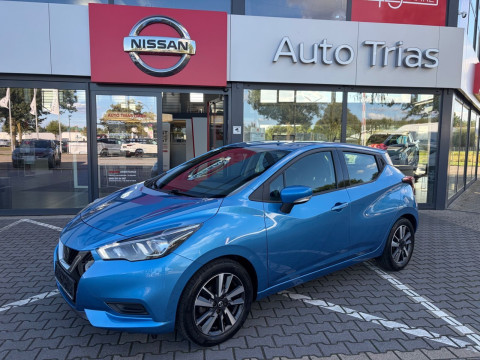 Automodell: Micra in der Farbe blau