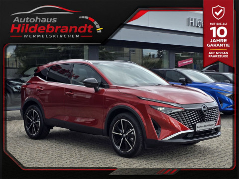 Automodell: Qashqai in der Farbe rot
