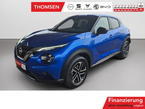 Automodell: Juke in der Farbe blau