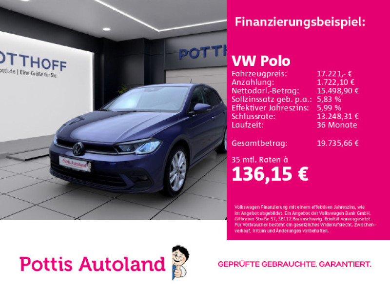 Bild 0: Volkswagen Polo 1.0 TSI DSG LIFE SITZHZG KAMERA LED DAB+