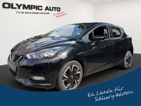 Automodell: Micra in der Farbe schwarz