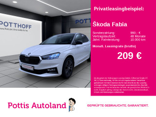 Škoda Fabia 1.0 TSI DSG STYLE NAVI PDC SITZHZG LED