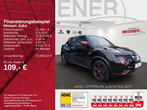 Ansicht 2 - Gebrauchtwagen Fahrzeug, Modell Juke der Marke Nissan von Verkäufer Autohaus Wegener GmbH - Filiale Ludwigsfelde