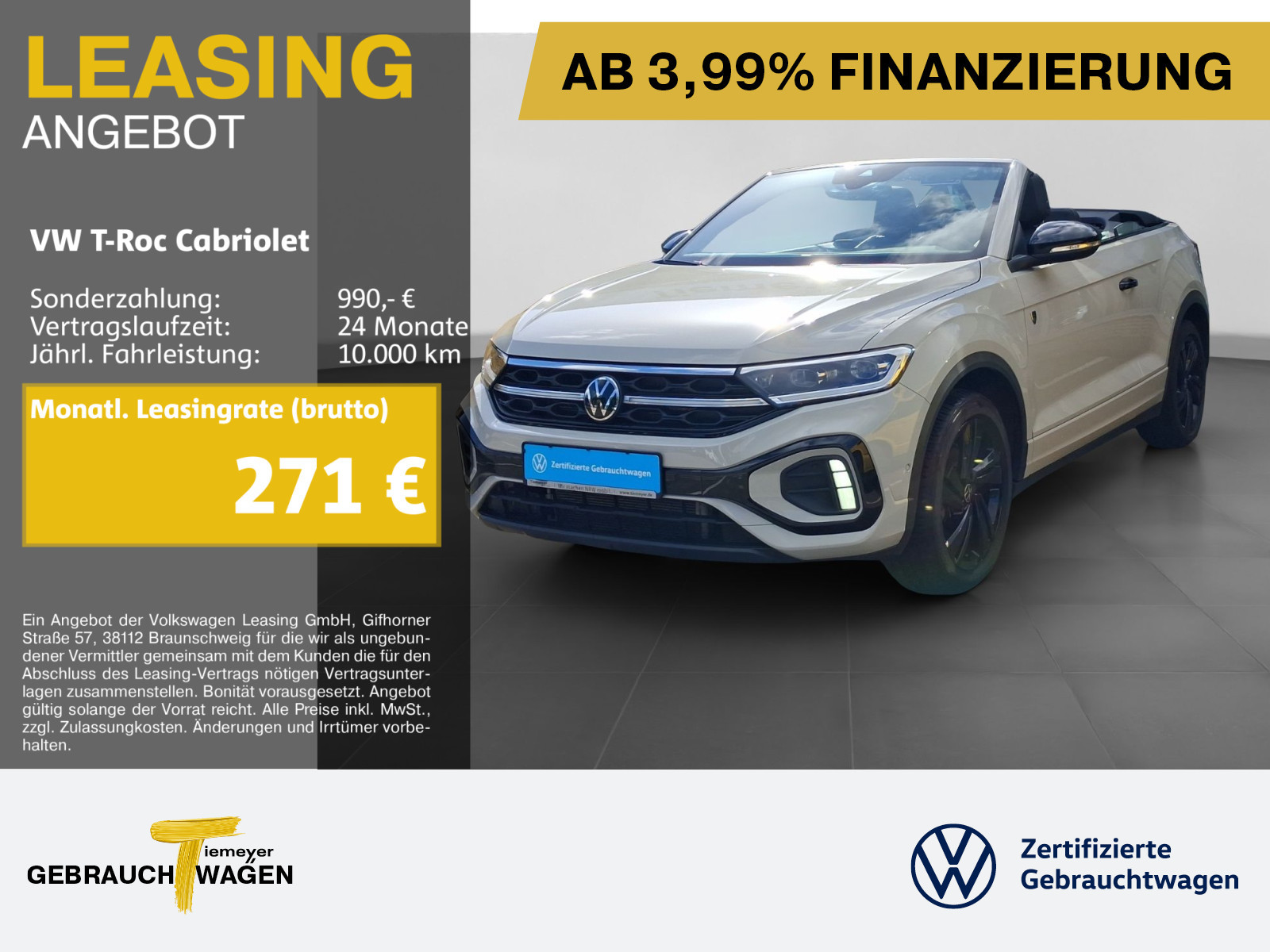 Volkswagen T-Roc Cabriolet 1.5 Volkswagen T-Roc Cabriolet 1.5