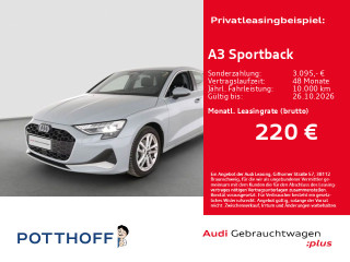 Audi A3 Sportback TDI ADVANCED NAVI eKLAPPE LM17 KLIMA