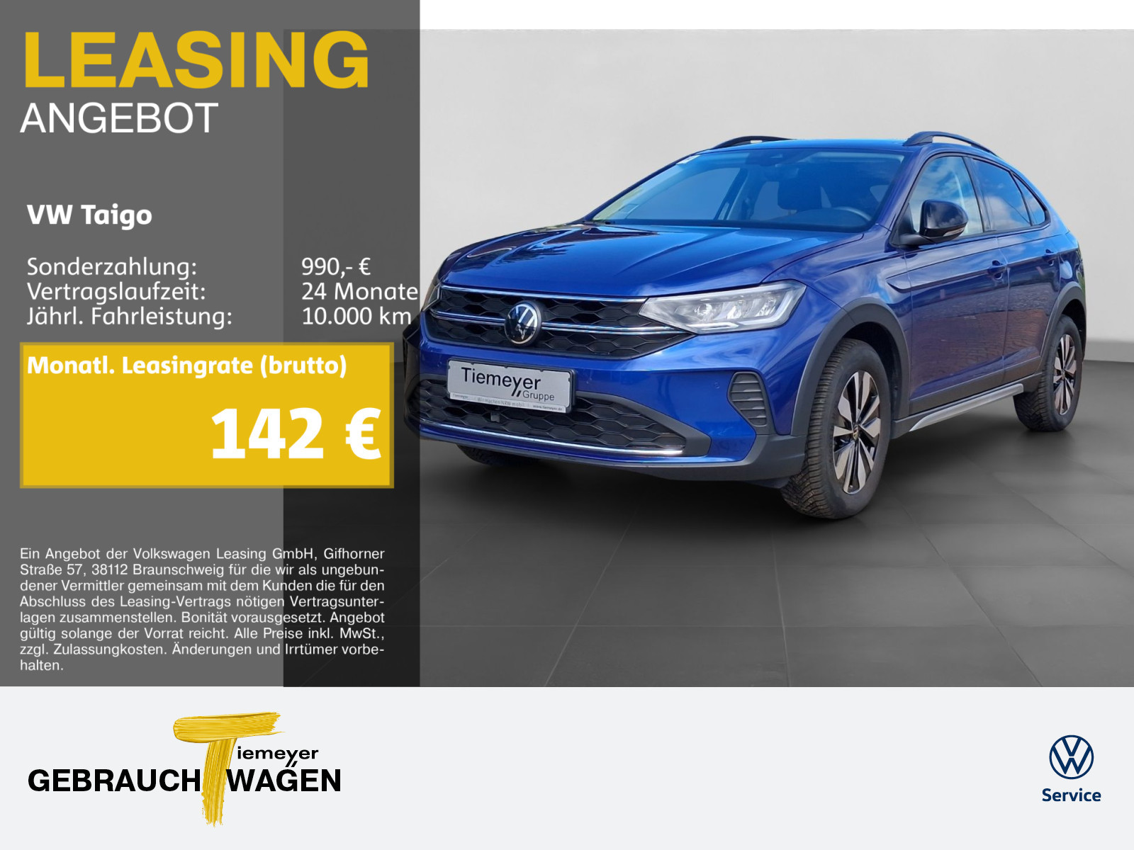 Volkswagen Taigo 1.0 TSI