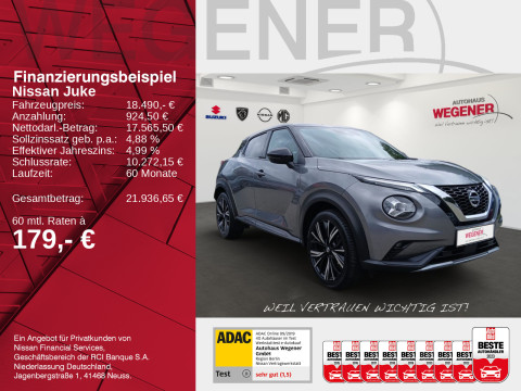 Ansicht 2 - Gebrauchtwagen Fahrzeug, Modell Juke der Marke Nissan von Verkäufer Autohaus Wegener GmbH - Filiale Ludwigsfelde