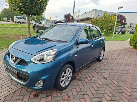 Automodell: Micra in der Farbe blau