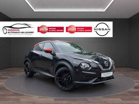 Automodell: Juke in der Farbe rot