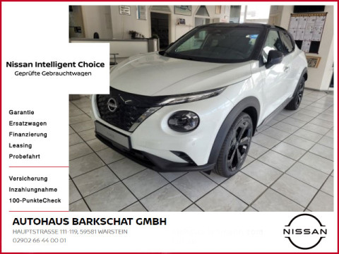 Automodell: Juke in der Farbe weiß