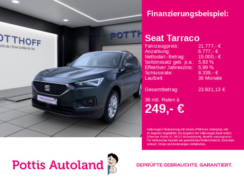 Bild 0: Seat Tarraco 2.0 TDI DSG 4Drive STYLE NAVI SITZHZG KAMERA LED