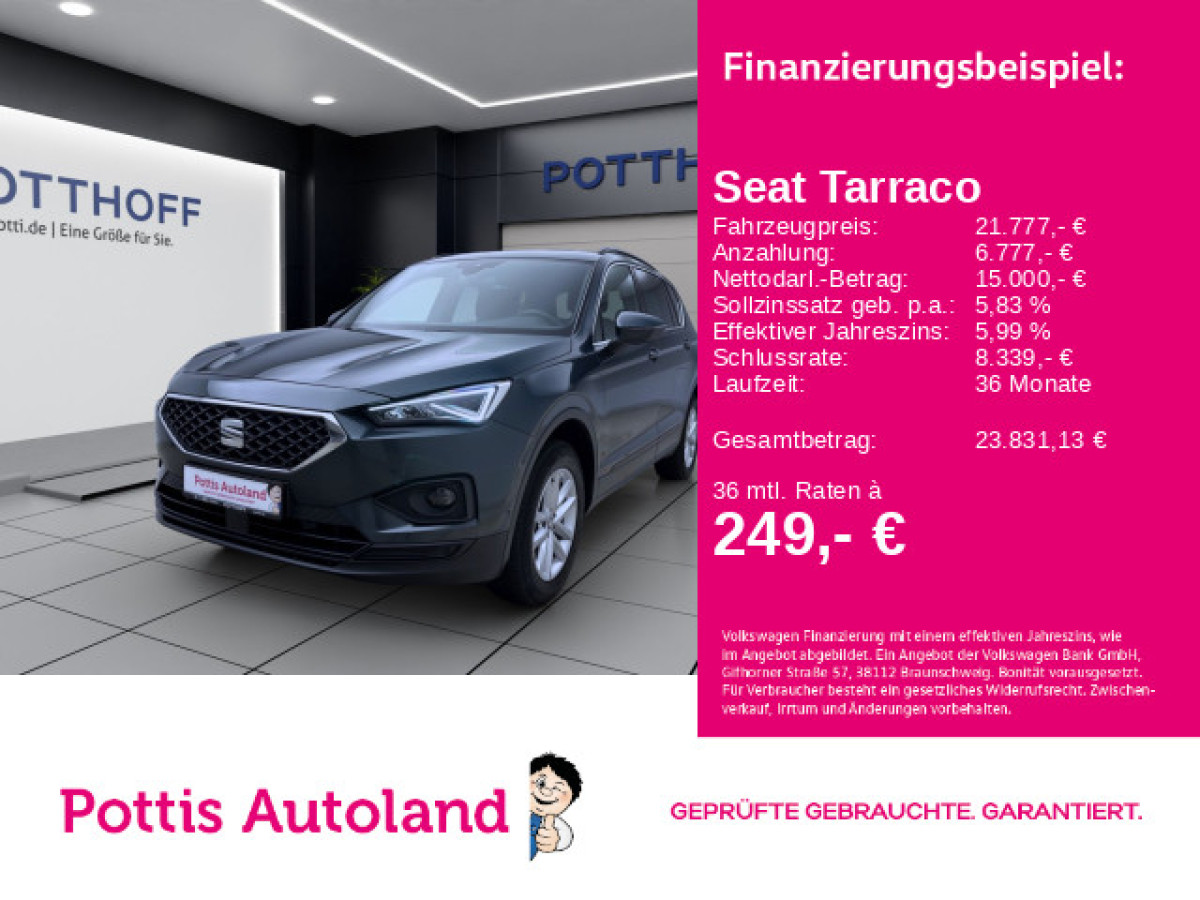 Thumb 0: Seat Tarraco 2.0 TDI DSG 4Drive STYLE NAVI SITZHZG KAMERA LED