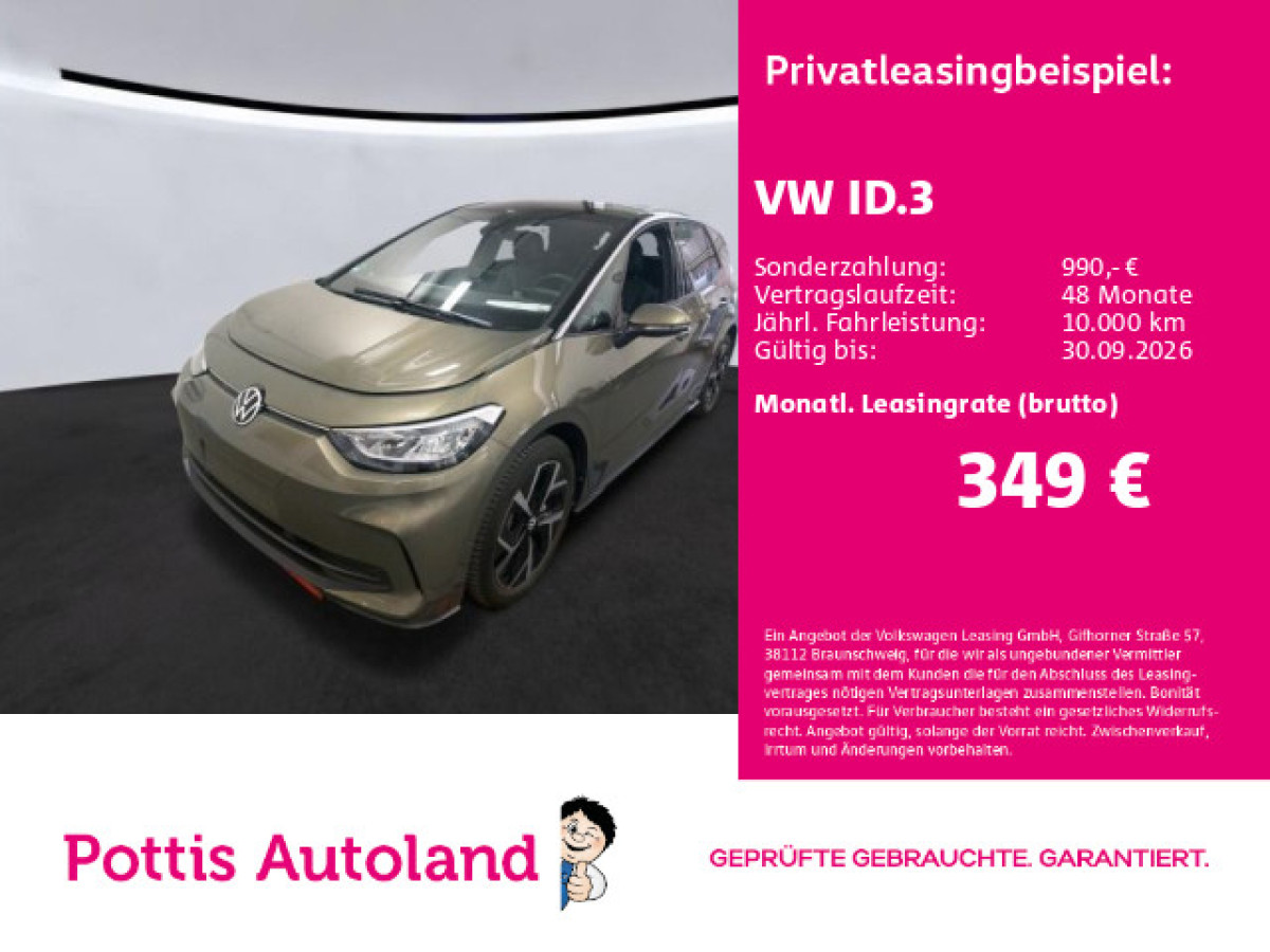 Thumb 0: Volkswagen ID.3 PRO MOVE NAVI KAMERA SITZHZG PDC KLIMA