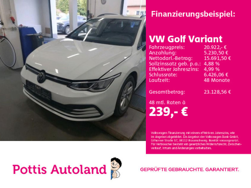 Bild 0: Volkswagen Golf Variant 2.0 TDI DSG LIFE NAVI KAMERA SITZHZG LED