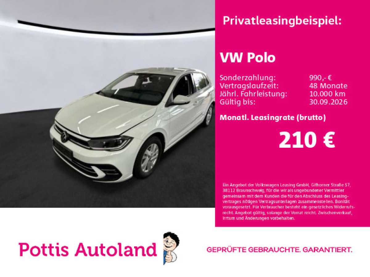 Thumb 0: Volkswagen Polo 1.0 TSI DSG STYLE PDC SITZHZG KLIMA LED