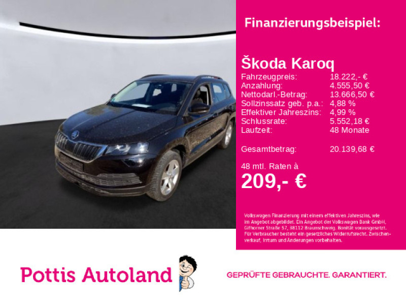 Bild 0: Škoda Karoq 1.0 TSI AMBITION PDC SITZHZG KLIMA