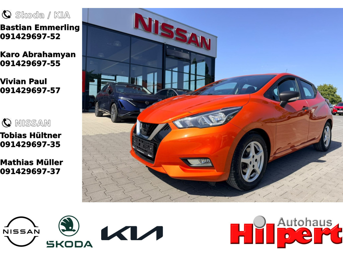 Ansicht 1 - Gebrauchtwagen Fahrzeug, Modell Micra der Marke Nissan von Verkäufer Autohaus Karl Hilpert GmbH