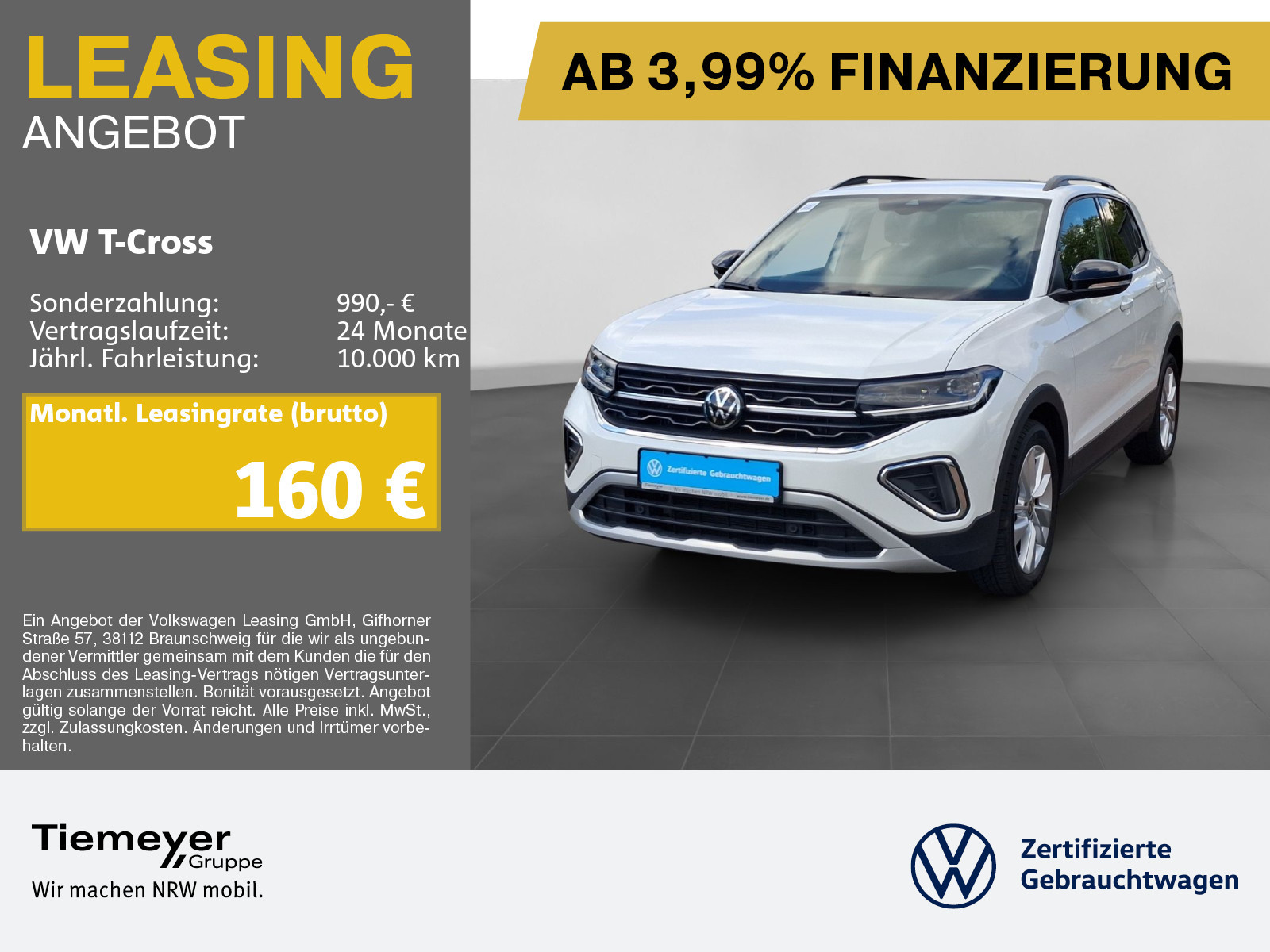 Volkswagen T-Cross 1.5 TSI Volkswagen T-Cross 1.5 TSI