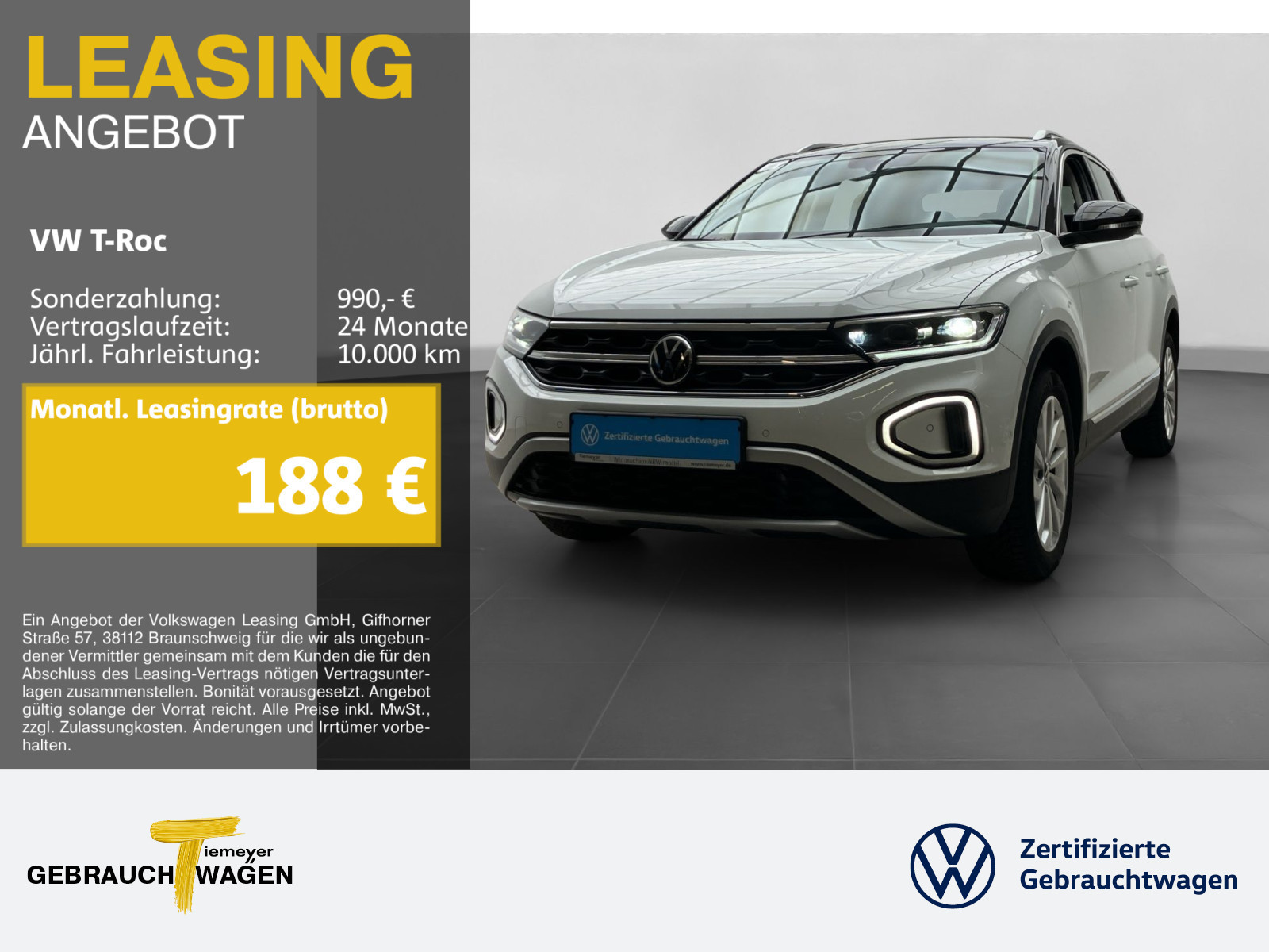 Volkswagen T-Roc 1.5 TSI Volkswagen T-Roc 1.5 TSI