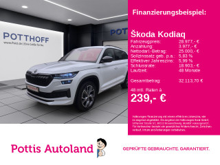 Škoda Kodiaq 2.0 TDI DSG SPORTLINE AHK NAVI KAMERA SITZHZG