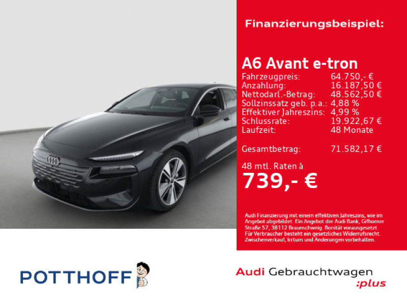 Bild 0: Audi A6 Avant e-tron PERFORMANCE PANO AHK KAMERA MATRIX
