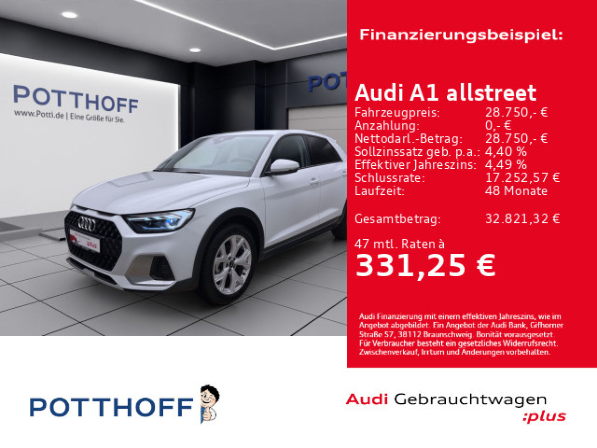 Thumb 0: Audi A1 allstreet 35 TFSI NAVI LED SITZHZG VIRTUAL