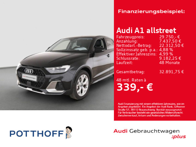 Bild 0: Audi A1 allstreet 35 TFSI NAVI+ SITZHZG LED PDC LM17