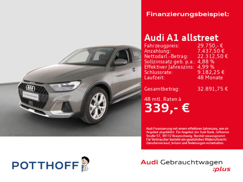 Bild 0: Audi A1 allstreet 35 TFSI NAVI+ SITZHZG KLIMA PDC LM17