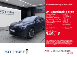 Audi Q4 Sportback 45 e-tron ADVANCED NAVI+ AHK SITZHZG LM20