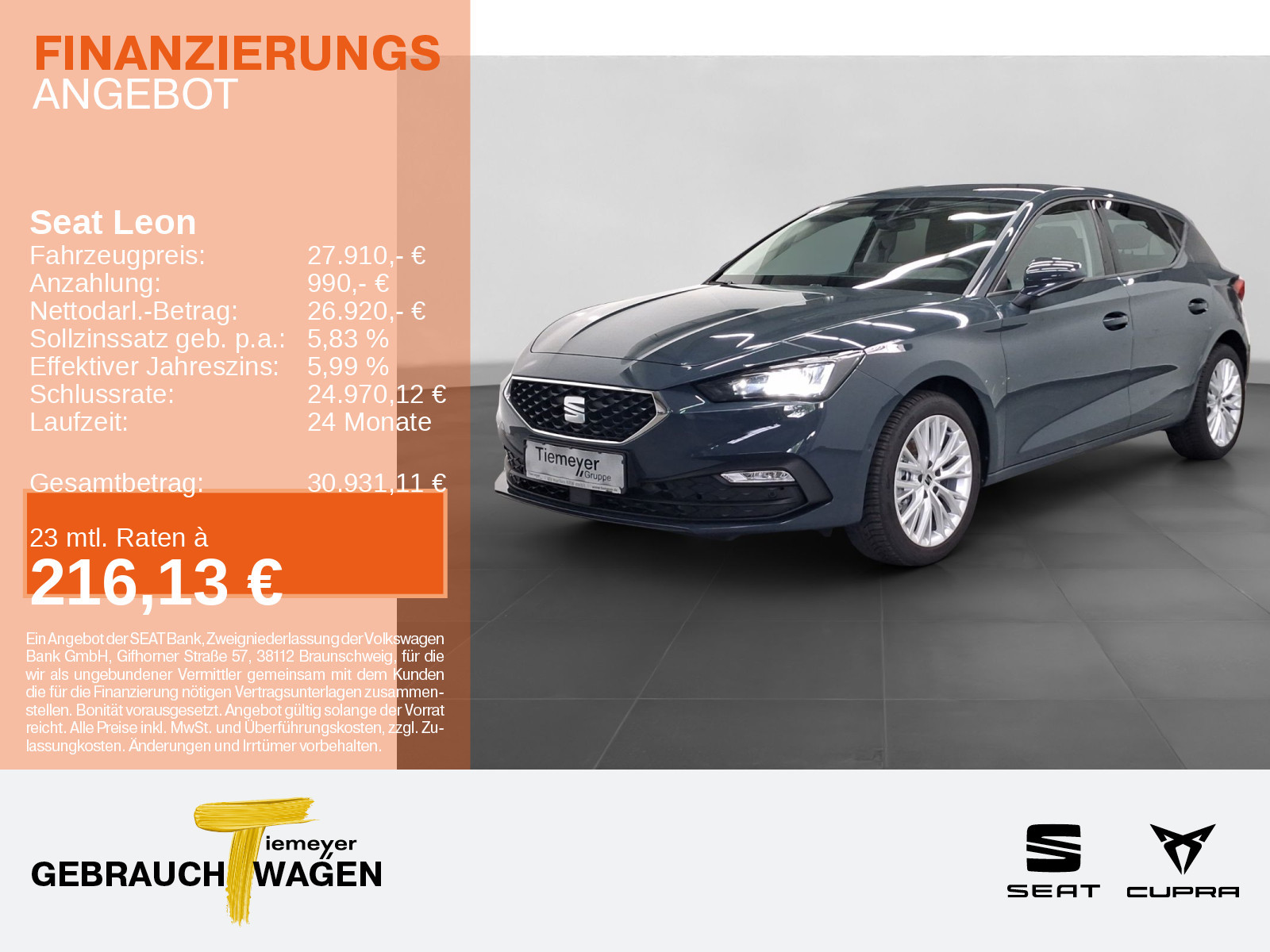 Seat Leon 1.5 eTSI Seat Leon 1.5 eTSI