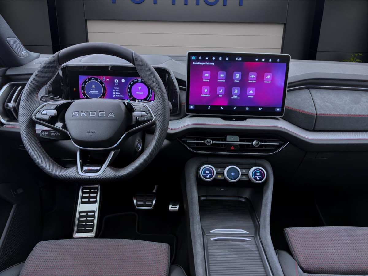 Thumb 13: Škoda KODIAQ RS 4X4 AHK PANO STANDH NAV+ ASSISTENZ+ HEAD-UP 360°