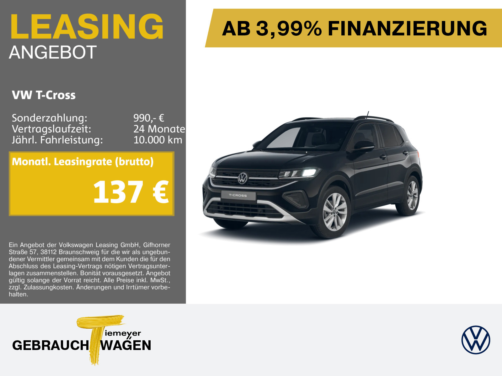 Volkswagen T-Cross 1.0 TSI Volkswagen T-Cross 1.0 TSI