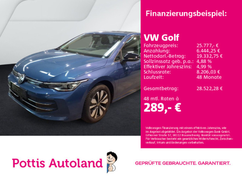 Bild 0: Volkswagen Golf 1.5 eTSI DSG GOAL AHK NAVI SITZHZG KAMERA