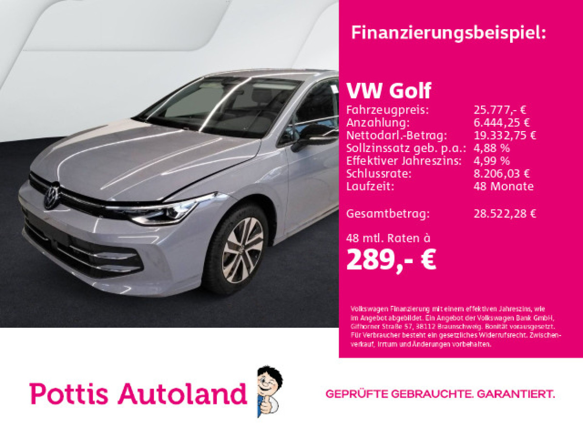 Thumb 0: Volkswagen Golf 1.5 eTSI DSG ENERGY AHK NAVI KAMERA LED