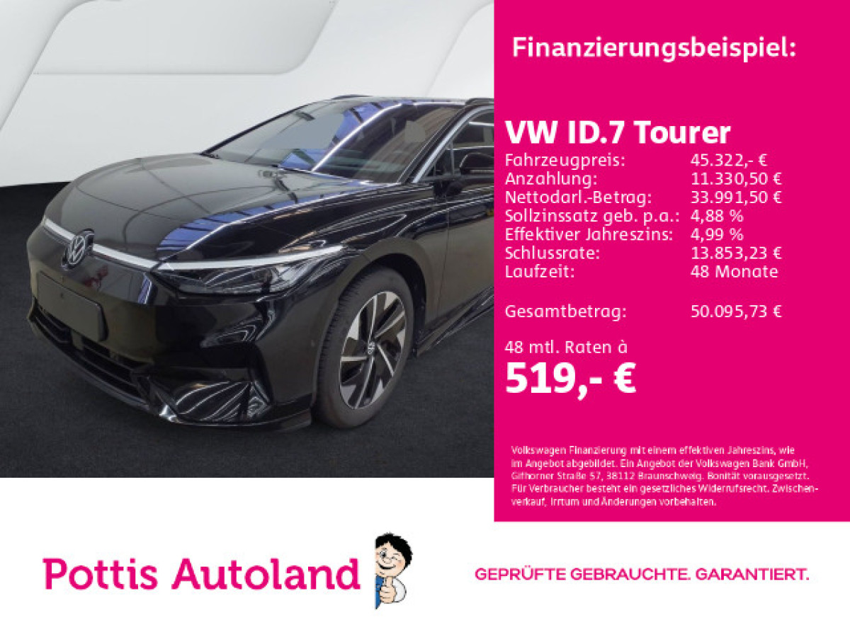 Thumb 0: Volkswagen ID.7 Tourer PRO AHK NAVI KAMERA SITZHZG PDC