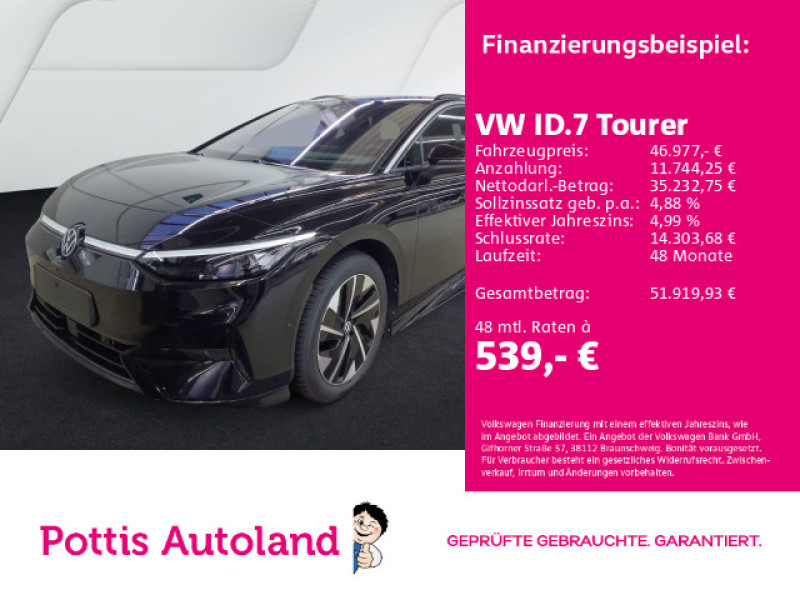 Bild 0: Volkswagen ID.7 Tourer PRO AHK NAVI IQ.LIGHT KAMERA