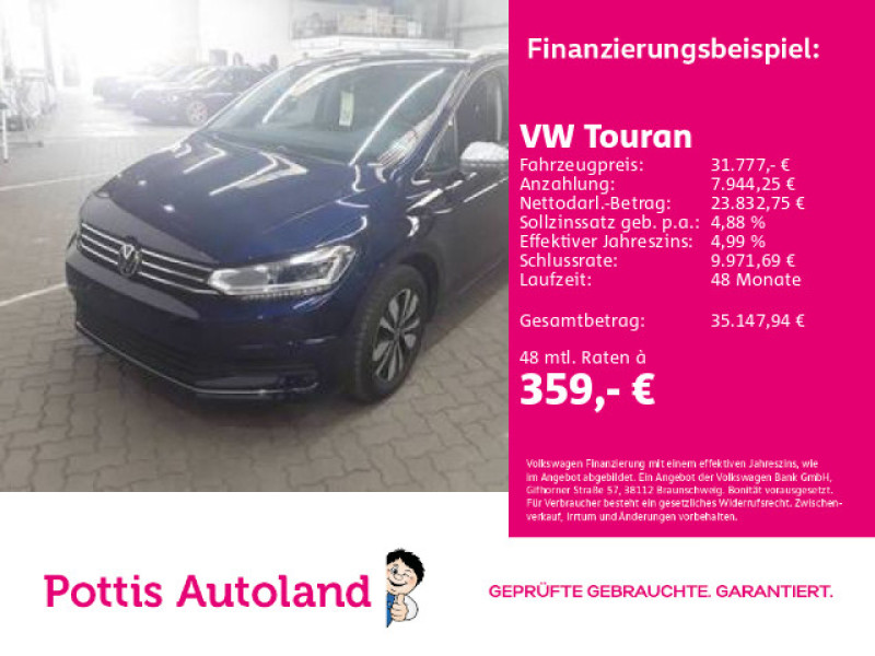 Bild 0: Volkswagen Touran 1.5 TSI DSG COMFORTLINE NAVI AHK KLIMA SHZG