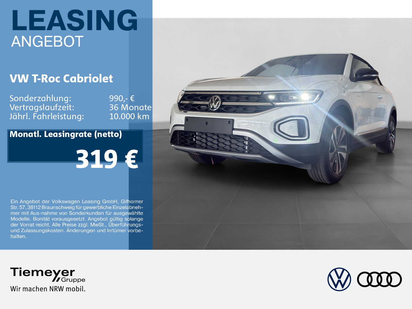 Volkswagen T-Roc Cabriolet 1.5