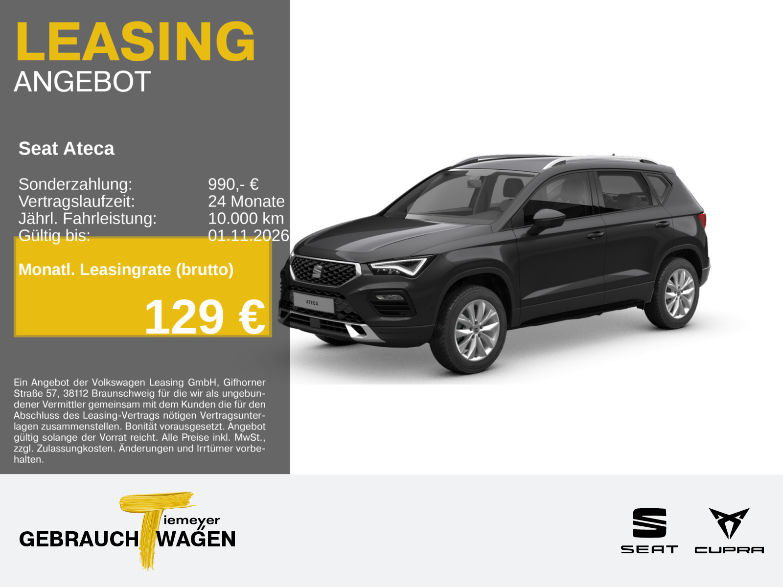 Seat Ateca 1.5 TSI Seat Ateca 1.5 TSI