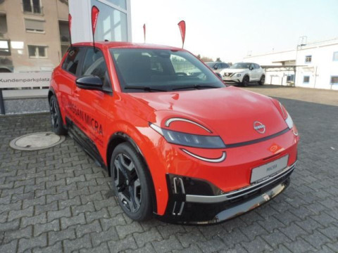 Automodell: Micra in der Farbe rot